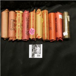 (10) Rolls of U.S. Wheat Cents, I haven't searched these rolls except for a compulsory look, so sold