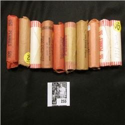 (10) Rolls of early U.S. Memorial Lincoln Cents, many are Gem BU.