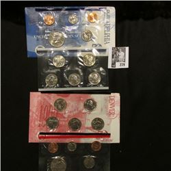 1999 P & D  U.S. Mint Sets. Original as issued.