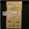 Image 1 : (3) 1961 U.S. Proof Sets, original as issued.