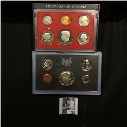 1970 S & 80 S U.S. Proof Sets, original as issued. Some toning on the latter set.