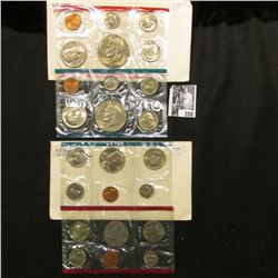 1978 & 1979 U.S. Mint Sets. Original as issued. Total of $7.64 face value.