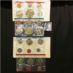 1978 & 1979 U.S. Mint Sets. Original as issued. Total of $7.64 face value.