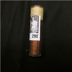 1962 Gem BU Roll of Canada Cents in a plastic tube.