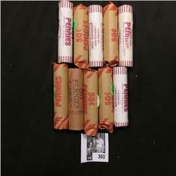 (10) Rolls of various early date Memorial Lincoln Cents.
