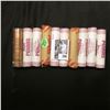 Image 2 : (10) Rolls of various early date Memorial Lincoln Cents. Some BU.