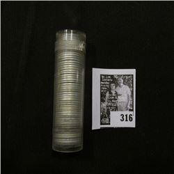 1943 S Uncirculated Roll of Lincoln Cents. Some tarnish. (50 pcs.).