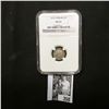 Image 1 : 1870 Great Britain Silver Three Pence NGC slabbed AU 53.