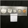 Image 2 : 1964 D Silver Gem BU Year Set in a Snaptight case. (5 pc.)