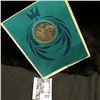 Image 1 : 1969 Franklin Mint Lion & Lamb Christmas Coin.