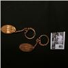 Image 1 : Pair of "Winchester" Elongated Cent Key-rings.