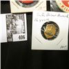 Image 2 : "Back Your Braves Enjoy Life With Miller High Life" Pin-back; "Renfrew/of the/Mounted" Pin-back; & "