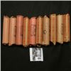 Image 1 : (10) Rolls of Wheat Cents, which I have not had time to check for dates. The glory is yours.