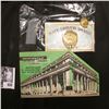Image 1 : Safe Driver Award Cards and Gold-colored Pin-back; & "Mercantile Trust Company Saint Louis, Mo." Dim