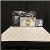Image 2 : Safe Driver Award Cards and Gold-colored Pin-back; & "Mercantile Trust Company Saint Louis, Mo." Dim