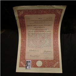 2,000 K "Magyar Kiralyi Allami Penztarjegy", Hungarian Royal State Treasury Bills 1916, Code: S 44, 