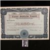 Image 1 : "Cuyuni Goldfields Limited" Unissued Stock Certificate under the Laws of the Dominion of Canada.