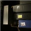 Image 2 : Several Three-ring Notebooks, some with plastic coin pages; Metal Lock box drawer (great for storing
