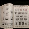 Image 2 : "Victory United States Stamp Album with full size Illustrations" and a large assortment of U.S. Post