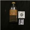 Image 1 : Old Clear glass "Poison" Bottle with screw top; & "Good For/2 1/2c/In Merchandise", "Rex/Smoke/Shop/