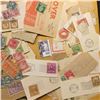 Image 3 : Large group of old Stamps, most of which have been removed from envelopes.