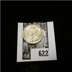 1922 Canada Nickel, Uncirculated.