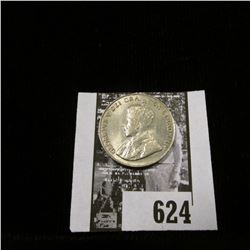 1927 Canada Nickel, Uncirculated.