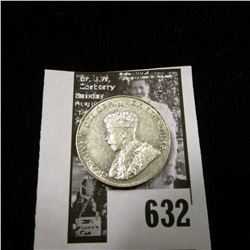 1934 Canada Nickel, Brilliant Uncirculated.