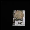 Image 2 : 1906 Canada Quarter, Almost Uncirculated gold highlight toning.