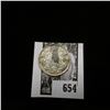 Image 2 : 1904 Canada Quarter, Almost Uncirculated. Streak of black toning.