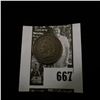 Image 1 : 1909 Indian Head Cent, VF.