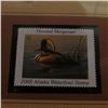 Image 2 : 2005 $5.00 Alaska Waterfowl Stamp depicting the Hooded Merganser, Absolute mint condition with liter