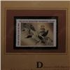 Image 2 : 2005 $9.00 Delaware Waterfowl Stamp depicting the Common Merganser, Absolute mint condition with lit