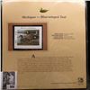 Image 1 : 2005 $5.00 Michigan Waterfowl Stamp depicting the Blue-winged Teal, Absolute mint condition with lit