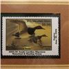 Image 2 : 2005 $5.50 South Carolina Waterfowl Stamp depicting the Canvasback, Absolute mint condition with lit