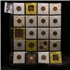 20-pocket plastic page of (27) Mostly Uncirculated to BU Lincoln Cents dating 1944 P to 60 P & D sma