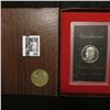 1973 S U.S. Silver Eisenhower Proof Dollar in original brown box.