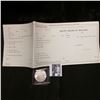 Image 1 : Blank 1880 era "Physician's Certificate of Death State Board of Health State of Iowa"; & a Gem BU 18