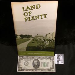 1950 Preliminary Edition "Land of Plenty***** the fruits of freedom and farm machinery", published b