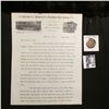 Image 1 : July 20th, 1888 "Street's Western Stable Car Line" Chicago, Ill. invoice depicting different rail ca