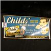 "Childs' Double Edge Single Edge Razor Blades…10c" Window transfer sign; & 1921 P U.S. Morgan Silver