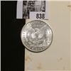 Image 3 : 1900 P Morgan Silver Dollar, Choice BU & a black & white print of Emperor of Brazil, Pedro II, with 