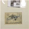 Image 2 : RW18 1951 Federal Migratory Bird Hunting and Conservation Stamp, signed.