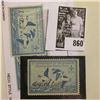 Image 2 : Trio of RW15 1948  Federal Migratory Bird Hunting and Conservation Stamp, one signed, one Artist sig