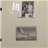 Image 2 : RW17 1950 Federal Migratory Bird Hunting and Conservation Stamp, not signed, OG,  not hinged, VF.