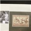Image 2 : RW20, 1953 Federal Migratory Bird Hunting and Conservation Stamp, VF, NH, inclusion on right which d