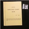 Image 1 : 1993 Booklet Pane of Ten Iowa Duck Stamps in folder No. 2671. Crisp Uncirculated.