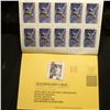 Image 1 : 1997 Booklet Pane of Ten Iowa Duck Stamps in folder No. 3065. Crisp Uncirculated.
