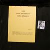 Image 1 : 1999 Booklet Pane of Ten Iowa Duck Stamps in folder No. 00053. Crisp Uncirculated.