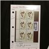 Image 1 : Plateblock of 6 RW 42 1975 Federal Migratory Bird Hunting and Conservation Stamps, never hinged, uns